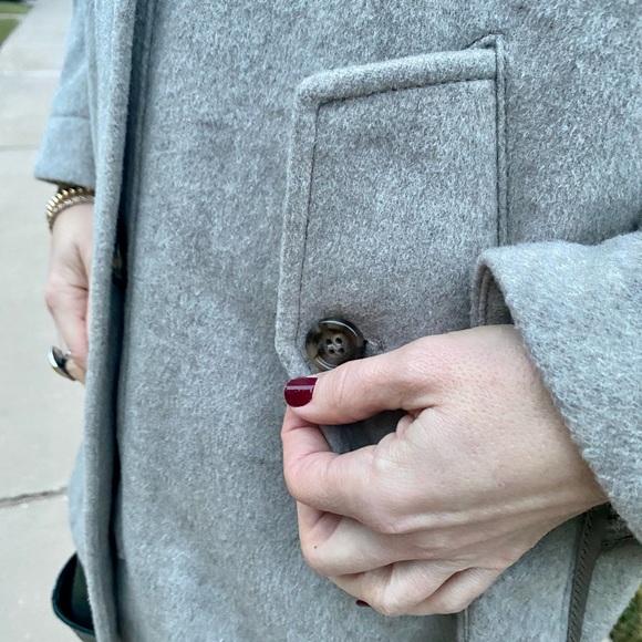 Schneider’s of Salzburg NWT wool cape with fur trim hood! - Picture 10 of 16